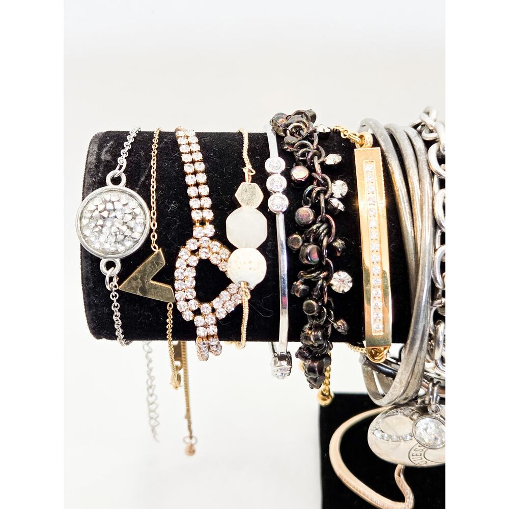 35 Y2k Fairycore McBling bracelets - Great for Layering - Picture 2 of 9